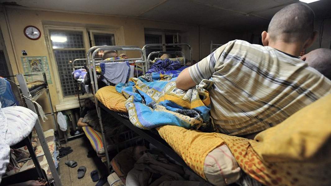 Пациенты одного из реабилитационных центров для наркозависимых