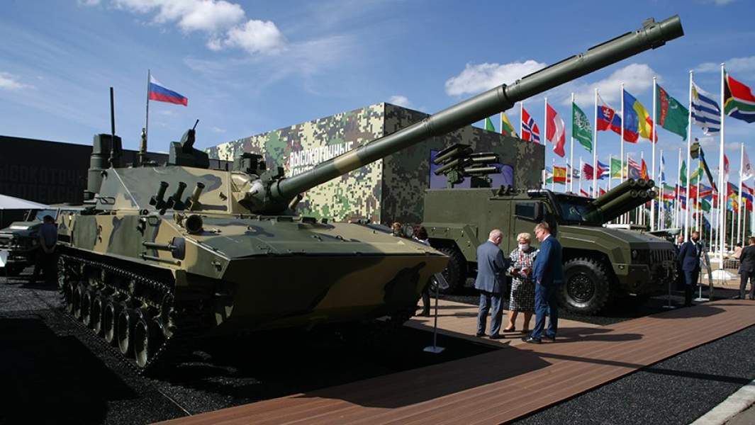 Самоходная противотанковая 125-мм пушка "Спрут-СДМ1"