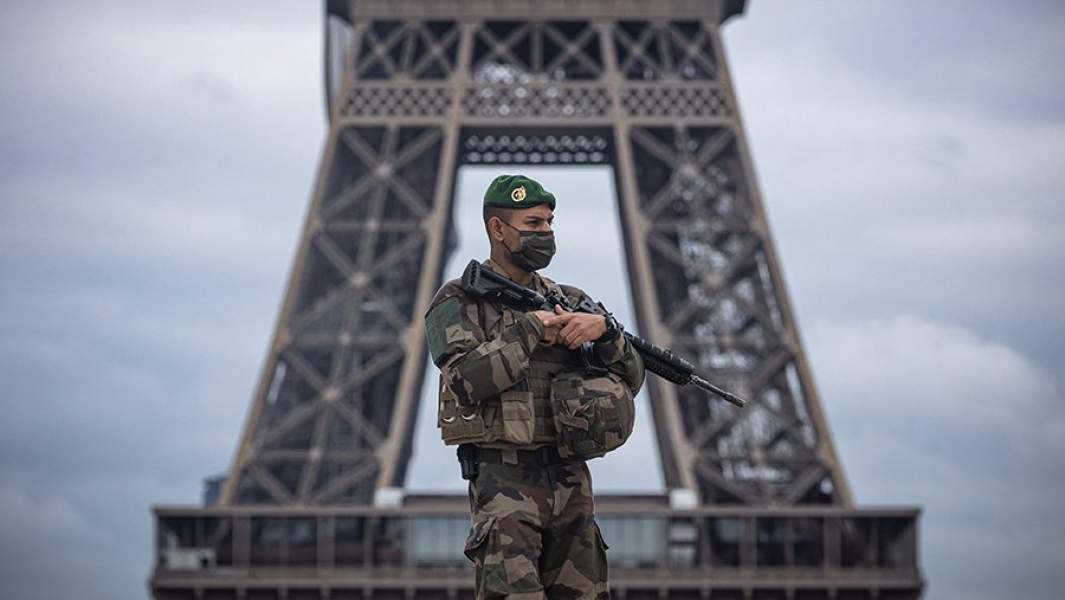 Париж, локдаун 