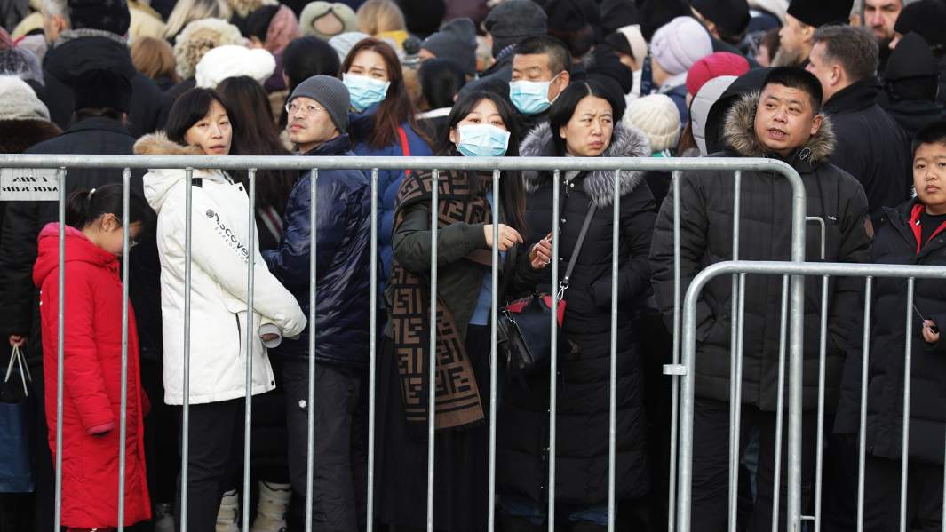 китай туристы