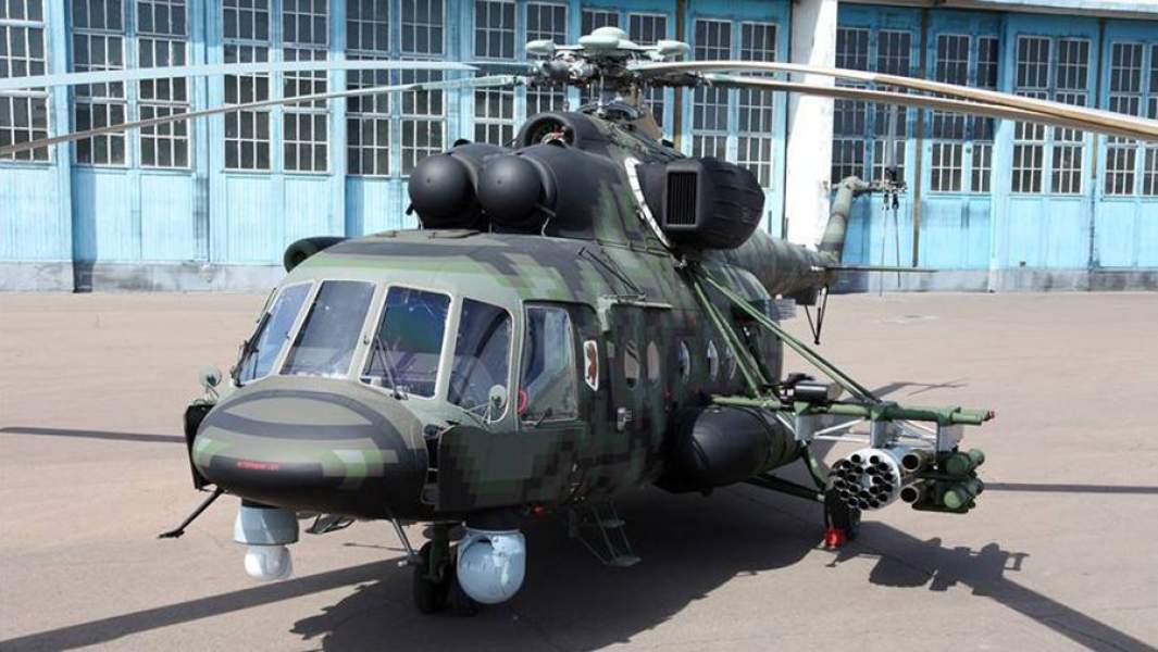 Опытный Ми-8АМТШ-ВН «Сапсан»