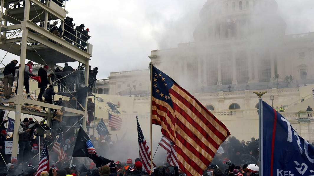 Протест сторонников Дональда Трампа в Вашингтоне