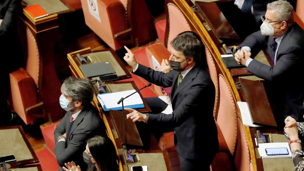 Лидер партии Italia Viva и бывший премьер-министр Италии Маттео Ренци