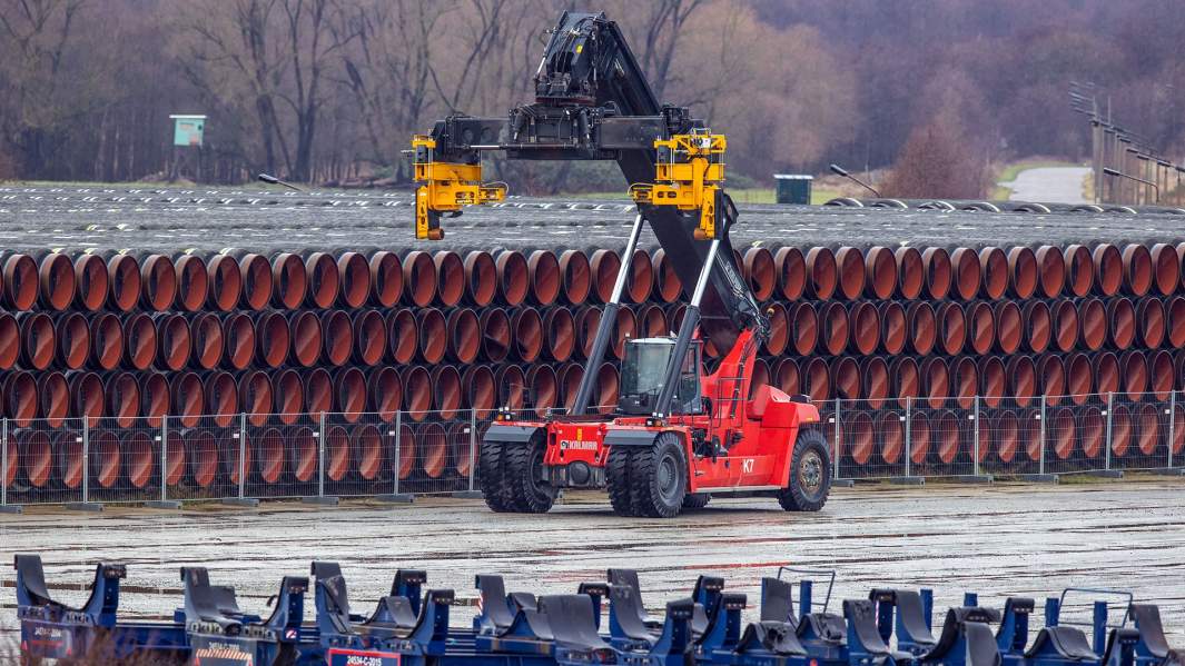 Трубы для газопровода Северный поток-2