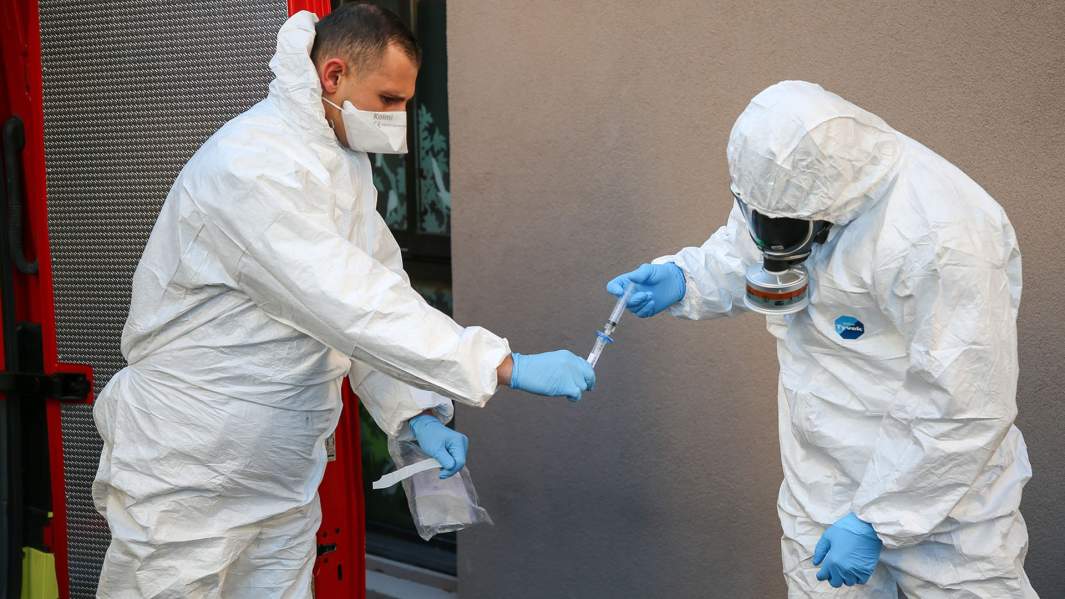 проба воды сточная вирус