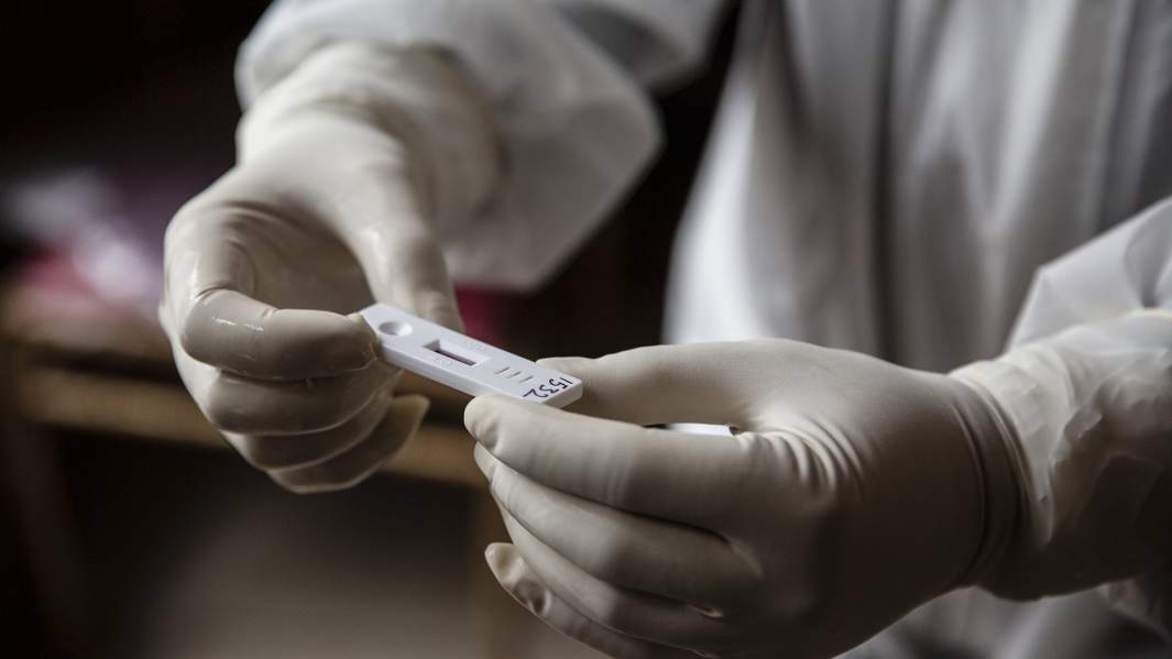 тест на коронавирус