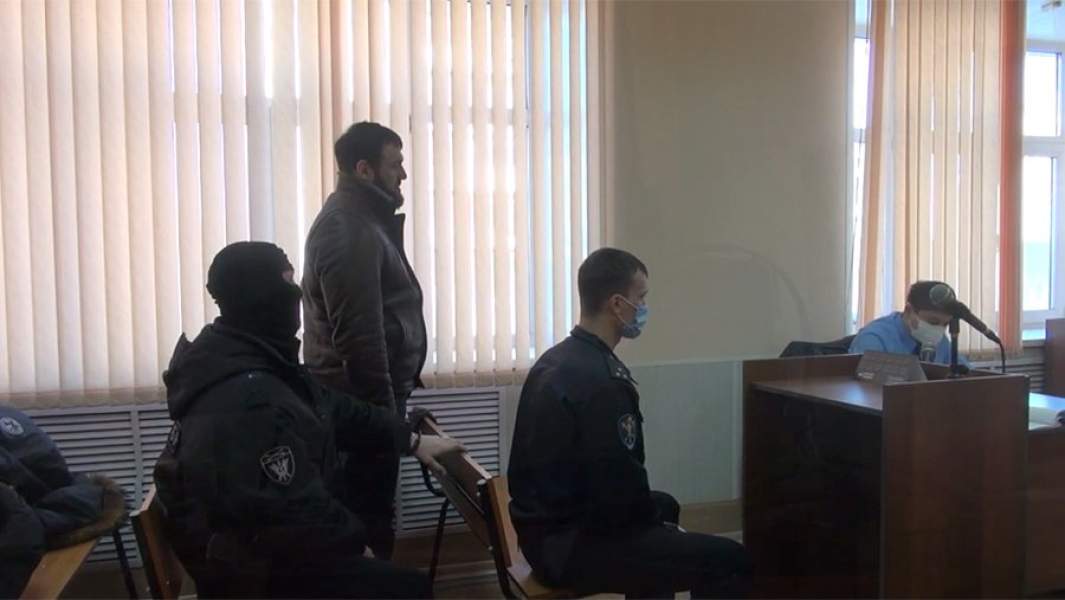 Бай-Али Солтаханов по кличке Бай в зале суда