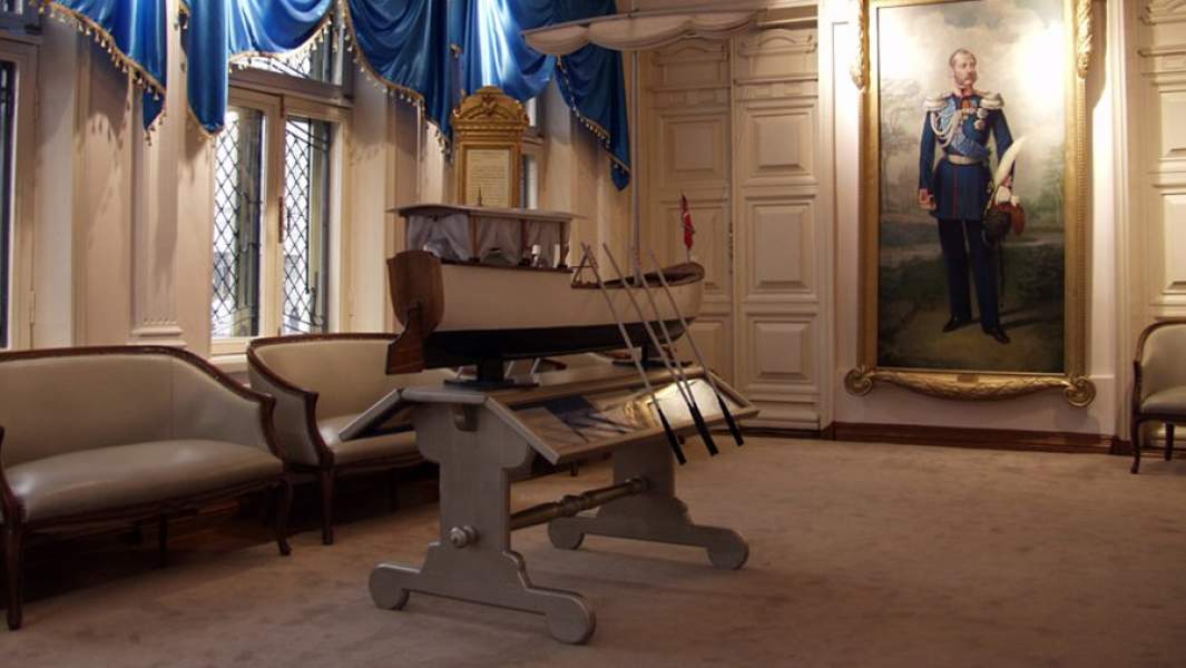 В одном из залов музея «Усадьба Колокольниковых»