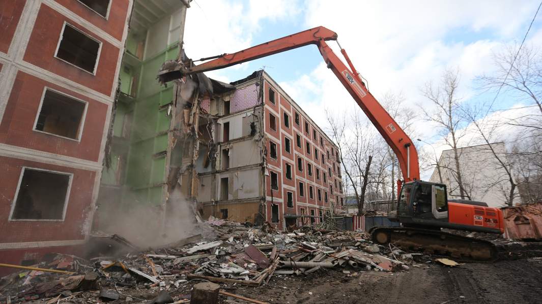 снос пятиэтажки
