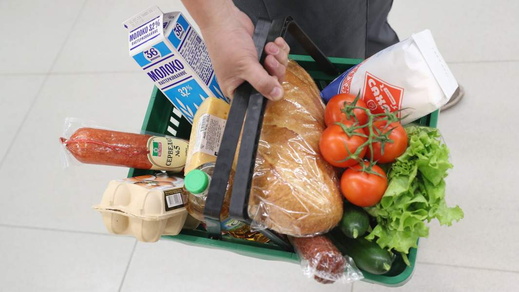 корзина  продукты магазин