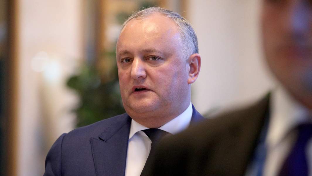 Бывший президент Молдавии Игорь Додон