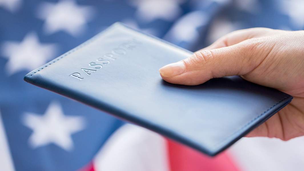 паспорт  сша