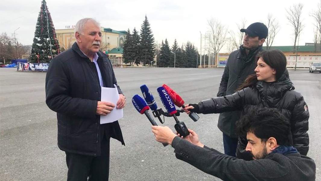 Главный врач ЦГБ г. Буйнакска Магомед Магомедов