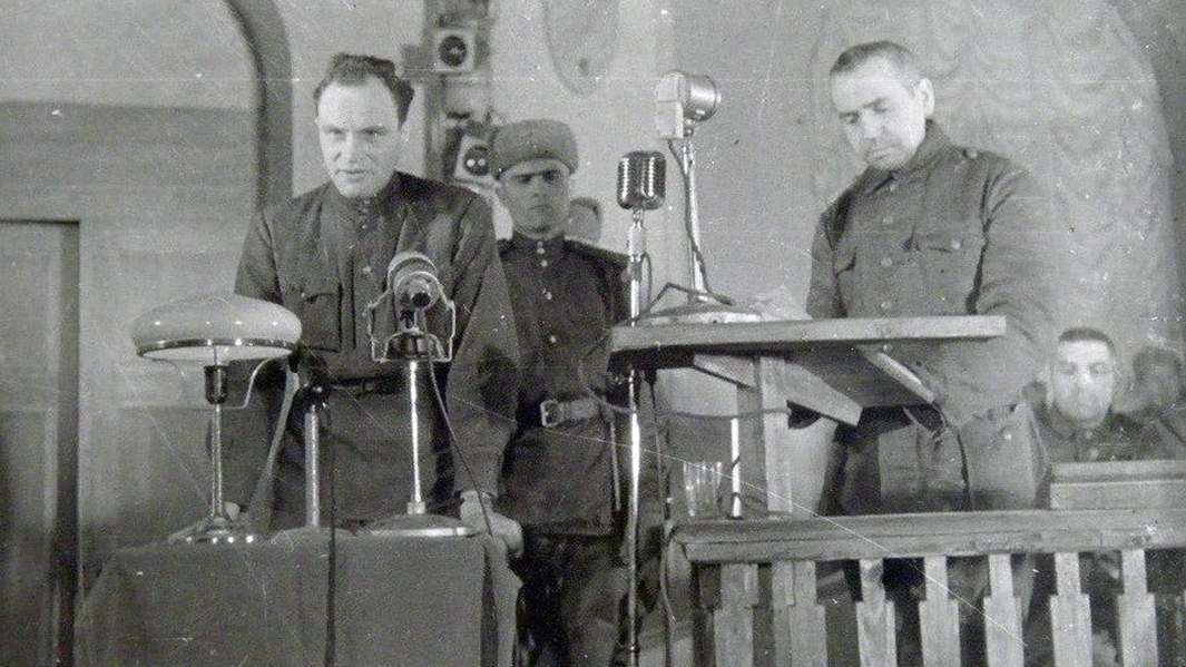 Допрос капитана Оскара Валлизера