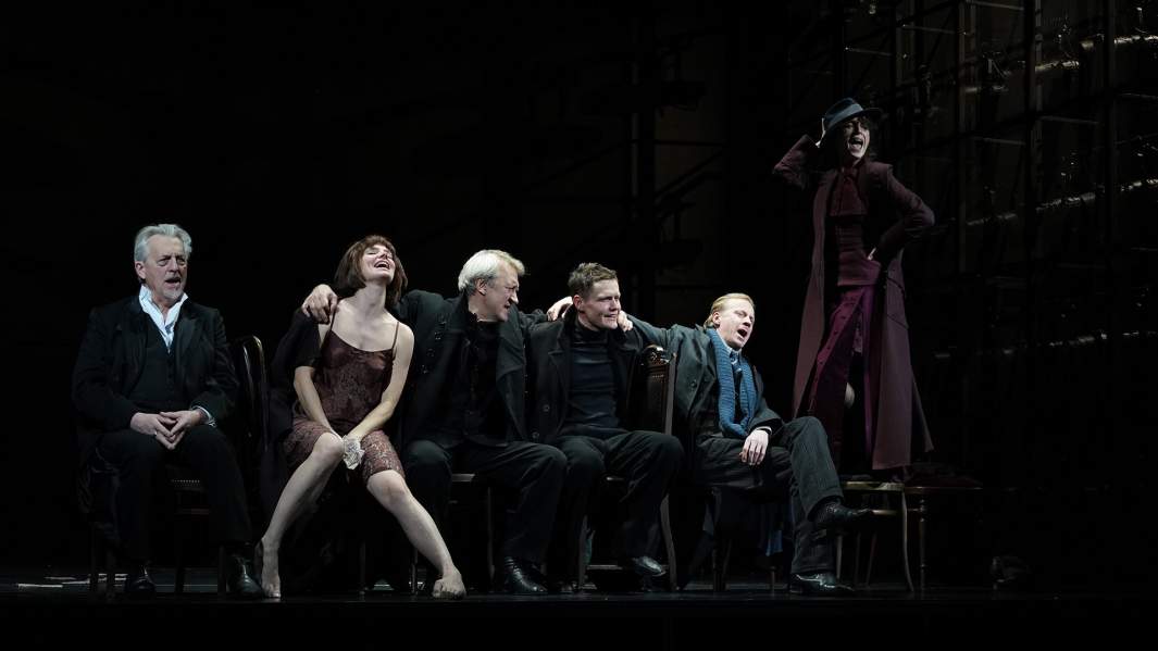 Сцена из спектакля «Братья Карамазовы»