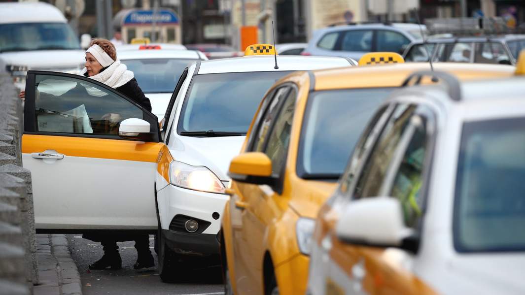 пассажирка такси в Москве