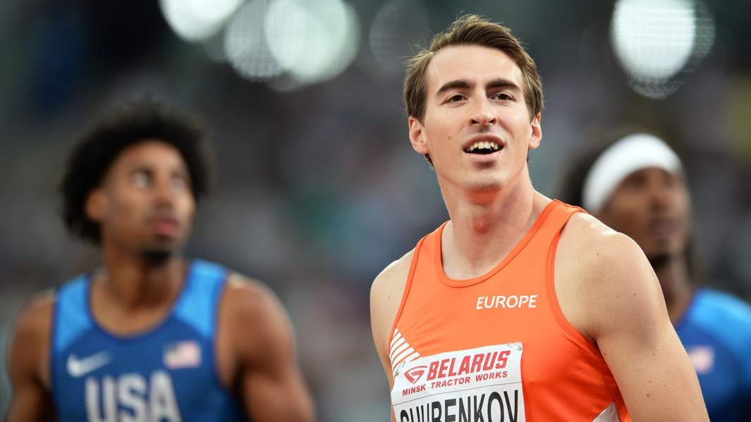 Российский спортсмен Сергей Шубенков