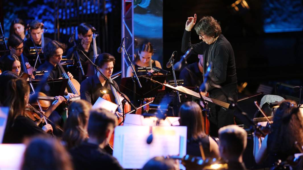 Всероссийский юношеский симфонический оркестр под управлением Юрия Башмета