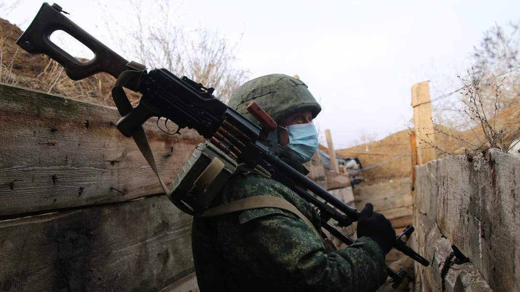 Военнослужащий Народной милиции ДНР