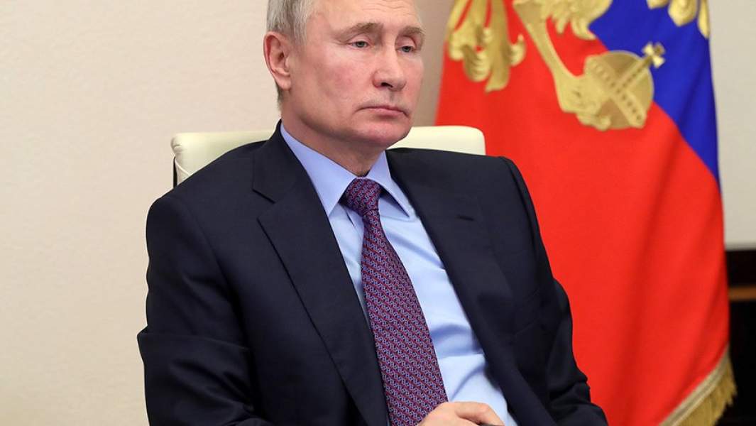 Президент РФ Владимир Путин проводит в режиме видеоконференции совещание по вопросу реализации интеграционных проектов на пространстве ЕАЭС