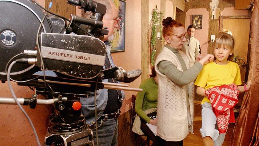 Съемки серии «Юная волшебница» детского юмористического журнала «Ералаш». 2005 год 