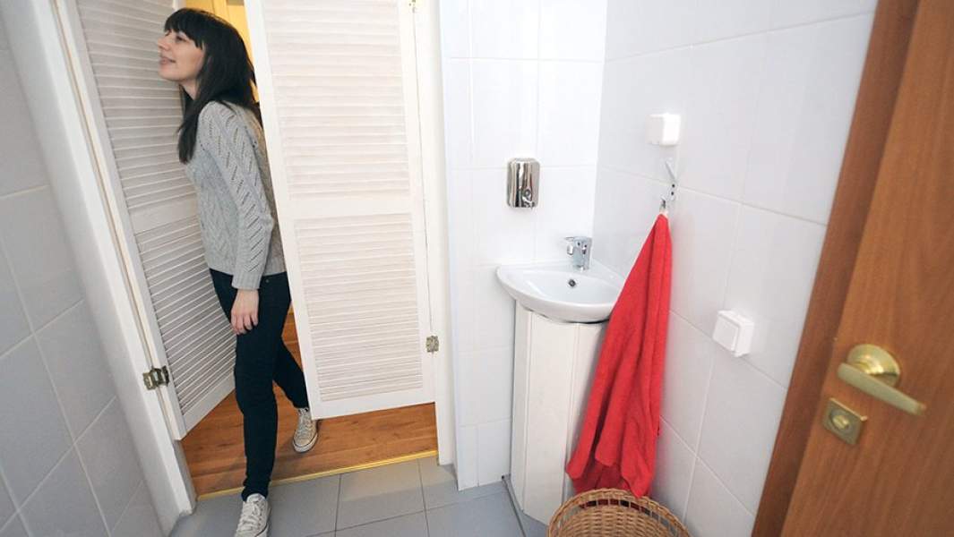 Санузел хостела