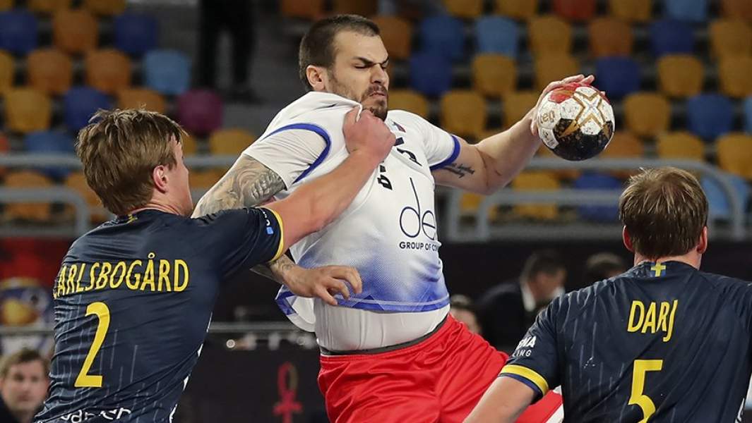 Чемпионат мира по гандболу среди мужчин: Россия - Швеция 