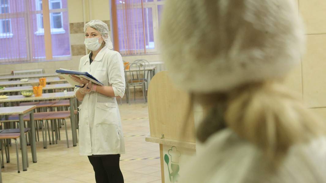 школа столовая