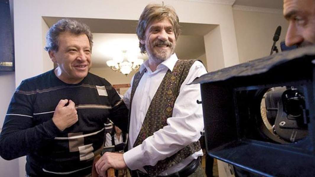 Съемки кинофильма «Крыша»