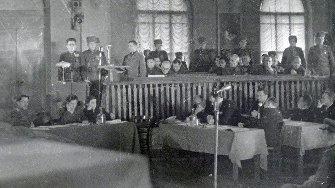 Суд над военными преступникам, уничтожившими сотни мирных жителей в с. Раска Киевской области