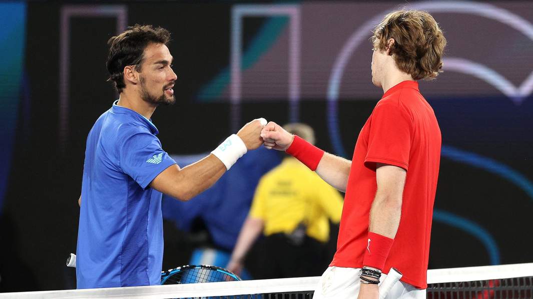 Андрей Рублев и Фабио Фоньини
