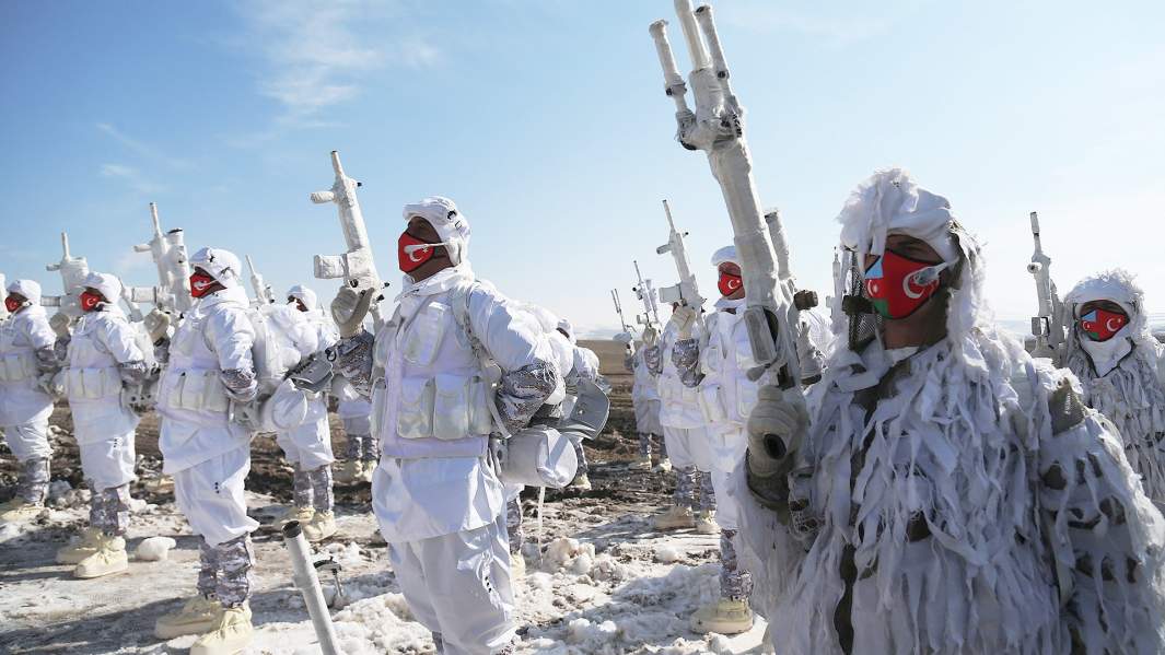 Турецко-азербайджанские военные учения в Карсе
