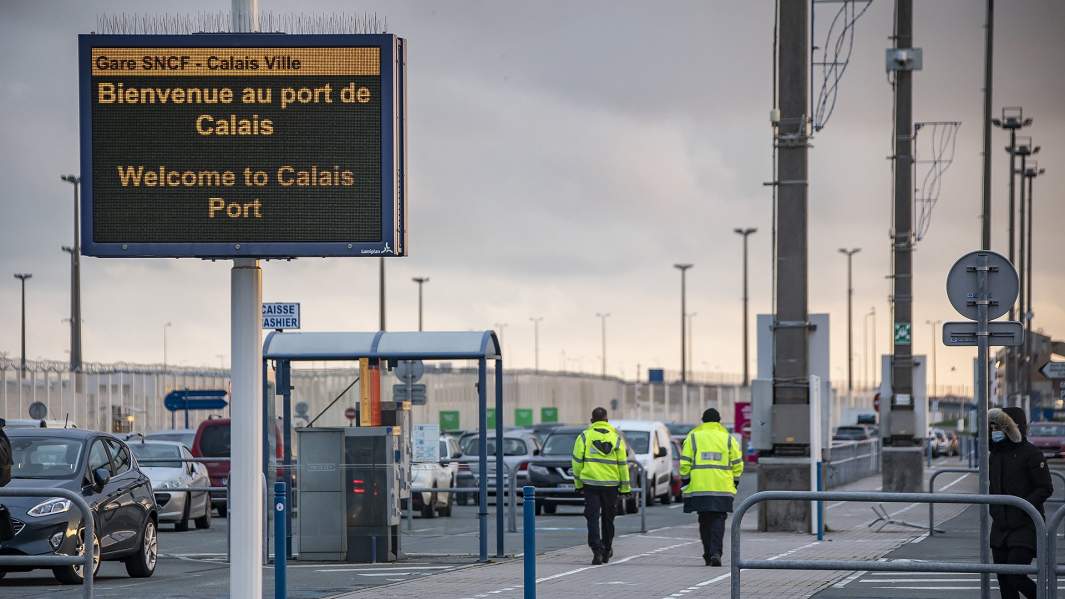 Контрольный пункт в Кале