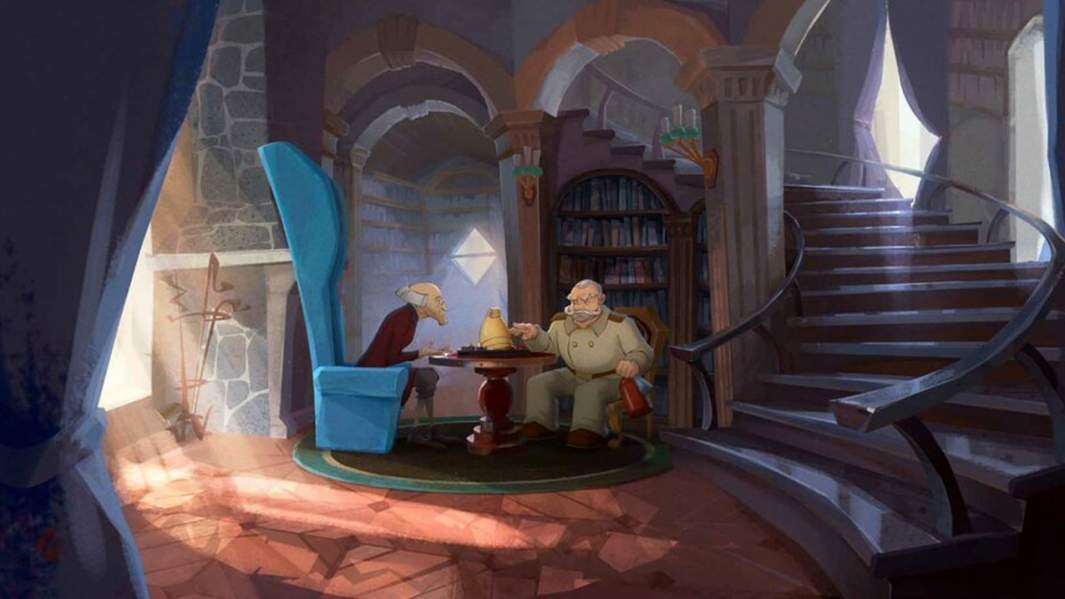 Кадр из мультфильма «Огонек-Огниво»