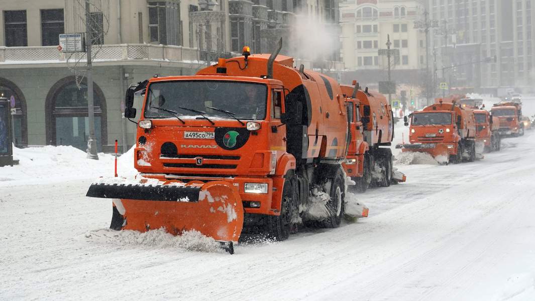 Уборка улиц от снега