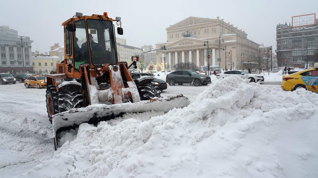 Уборка улиц от снега