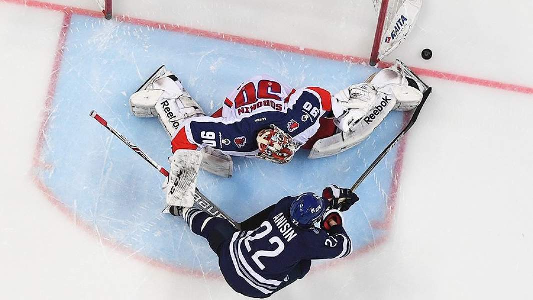 Михаил Анисин в составе ХК «Динамо»