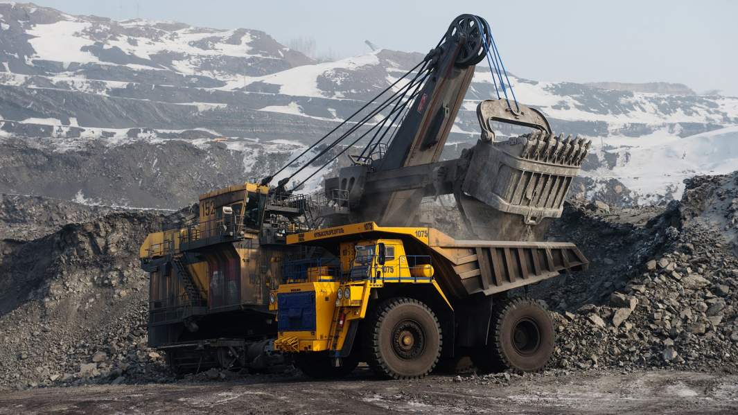 Добыча угля