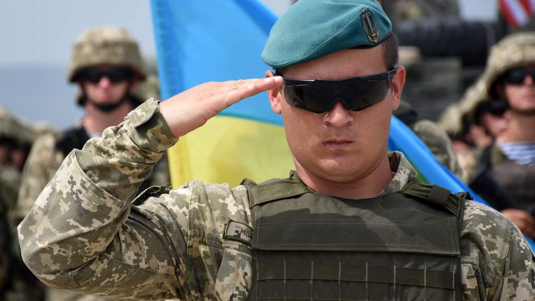 Военнослужащий армии Украины