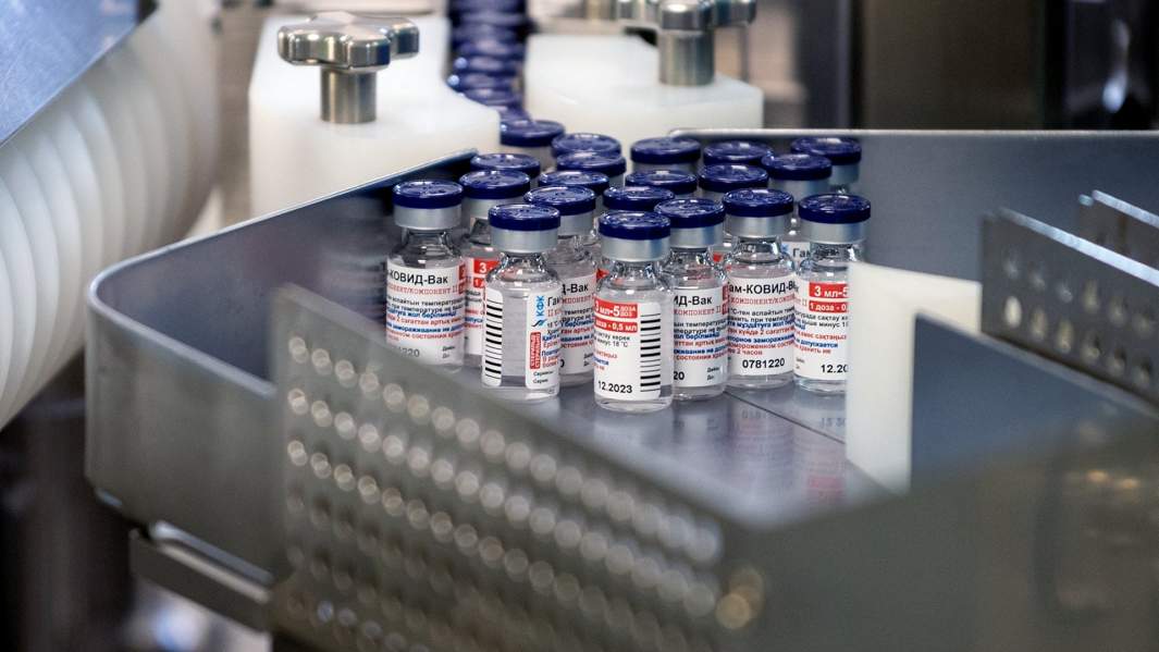 Производство вакцины Sputnik V