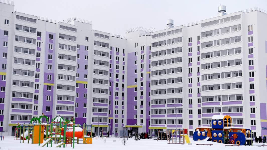 Дом, построенный по программе социальной ипотеки в Набережных Челнах