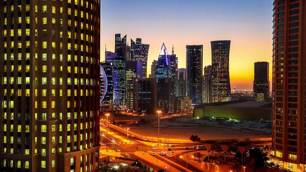 Катар Доха панорама