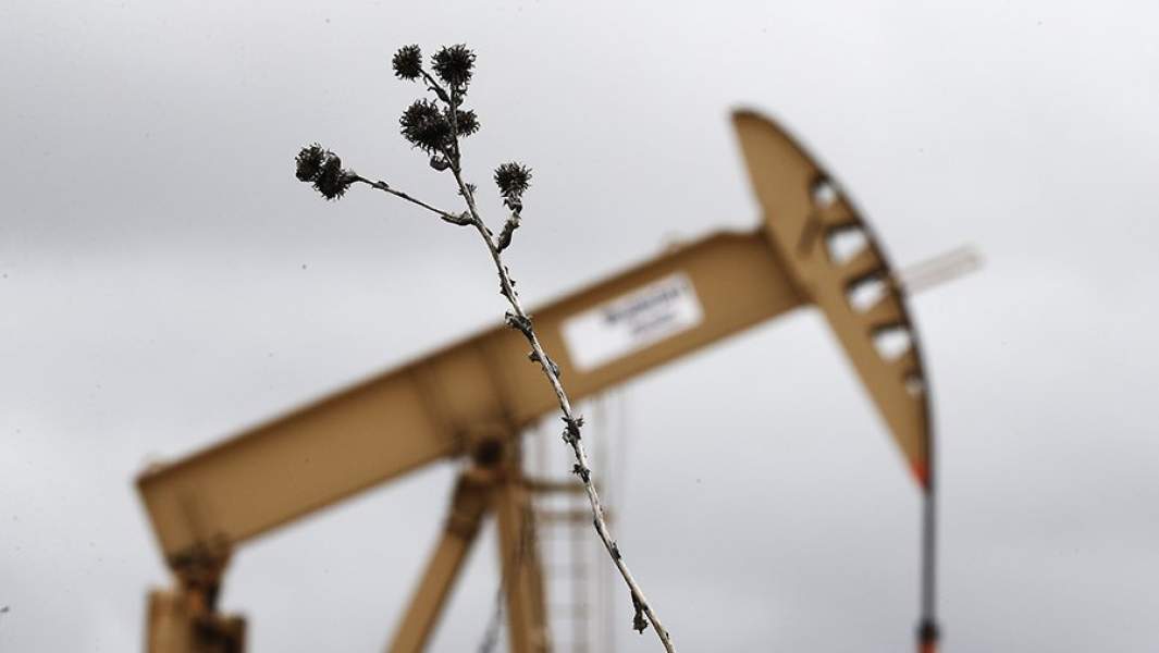 Добыча нефти в Пермском бассейне около Мидленда в штате Техас