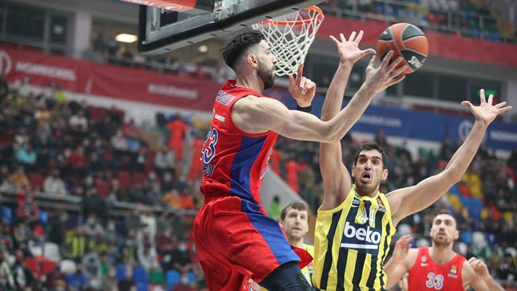 Баскетбол матч бк ЦСКА - Фенербахче