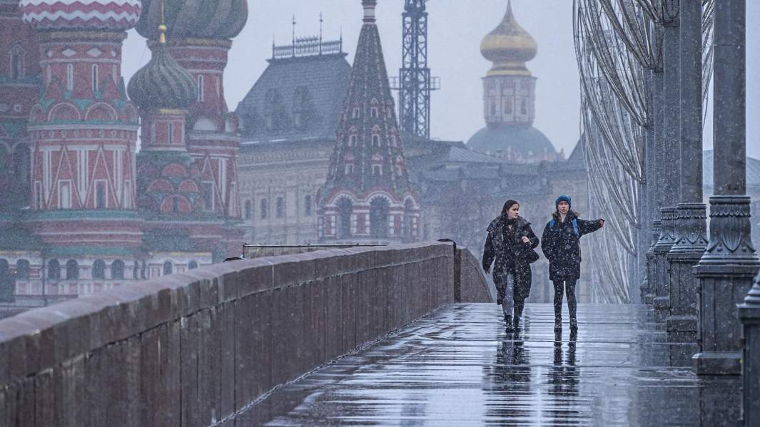 Зима в Москве