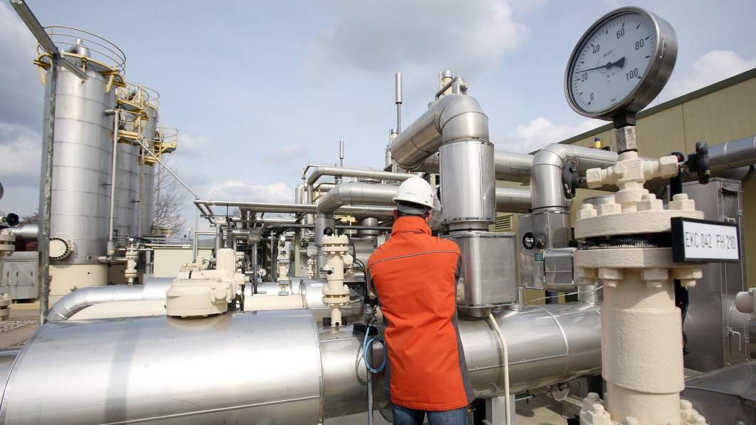 Газовое хранилище в Германии