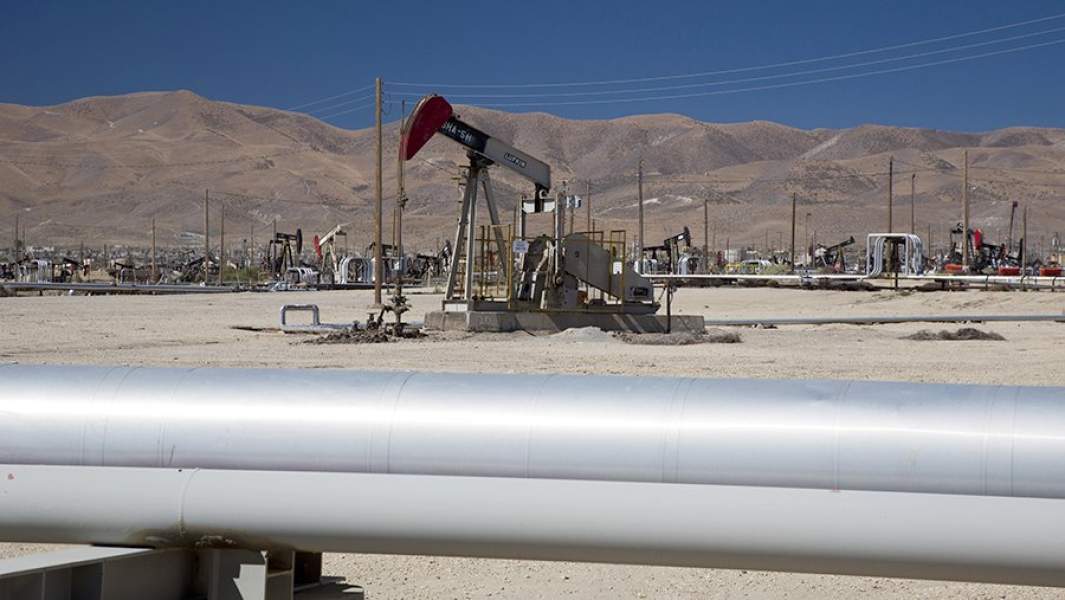 Нефтяные насосы в округе Сан-Хоакин, штат Калифорния