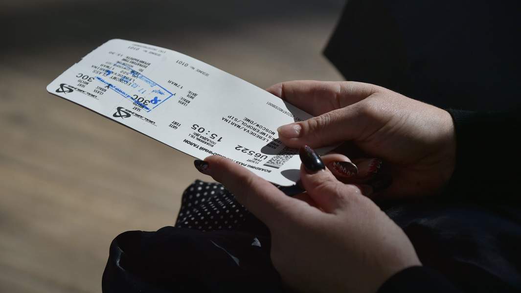 билет самолет