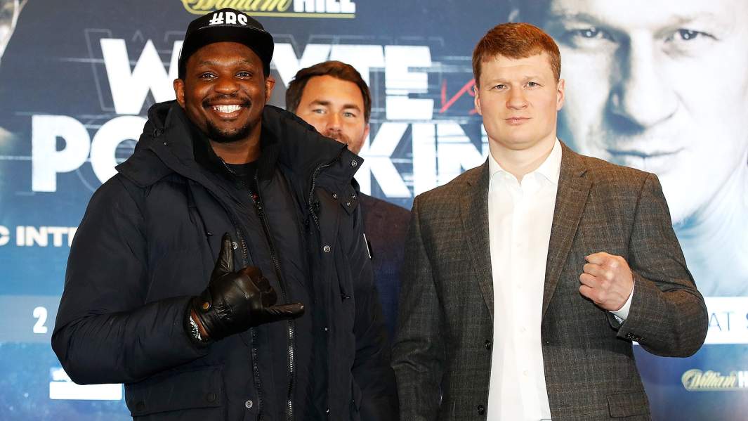 Диллиан Уайт и Александр Поветкин