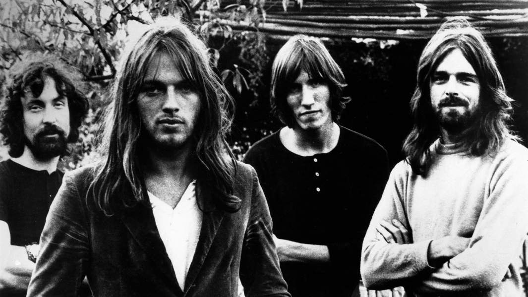 Музыканты группы Pink Floyd Ник Мейсон, Дэвид Гилмор, Роджер Уотерс и Рик Райт